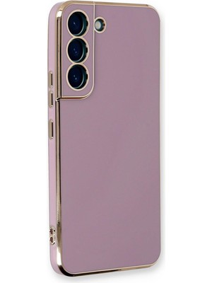 Microsonic Samsung Galaxy S21 Kılıf Olive Plated Lila