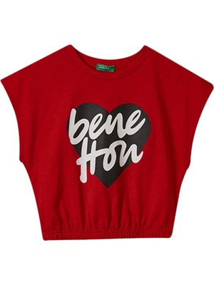 Benetton Çocuk Tişört BNT-G285 Top