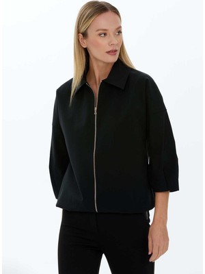 Selen Siyah Kadın Mont 22KSL9185