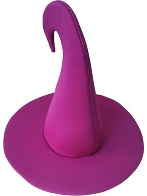 Bkmc Cadı Şapkası Bükümlü Mor