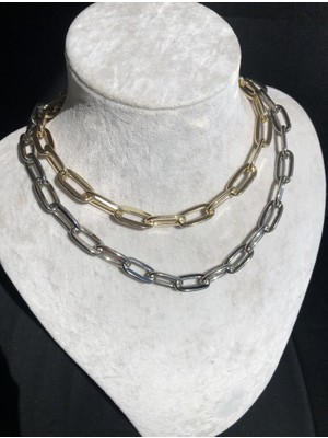 Heviss  Kadın Zincir Kolye Silver