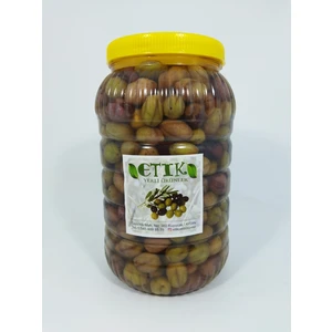 Etik Yerli Ürünler Memecik Cinsi Dilme Tatlanmış Zeytin 3 Kg