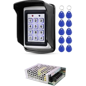 Koruyucu Kapaklı Metal RFID Şifreli Kapı Kilidi Sistemleri