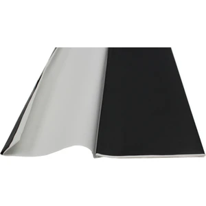 Roco Paper Co. Italyan Beyaz Siyah Pelur Kağıt - 10 Adet - 50X70 cm