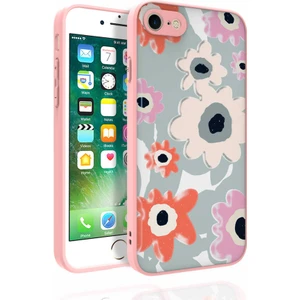 Apple iPhone Se 2020 Kılıf Desenli Parlak Nora Kapak