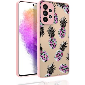 Samsung Galaxy A73 Kılıf Desenli Parlak Nora Kapak