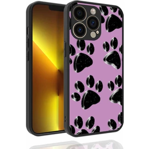 Apple iPhone 13 Pro Max Kılıf Desenli Parlak Nora Kapak