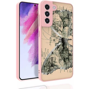 Samsung Galaxy S21 Fe Kılıf Desenli Parlak Nora Kapak