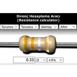 OEM 0.33 R (Ohm) Direnç 2 Wat