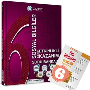 Çanta Yayınları 6. Sınıf Sosyal Bilgiler Etkinlikli Kazanım Soru Bankası