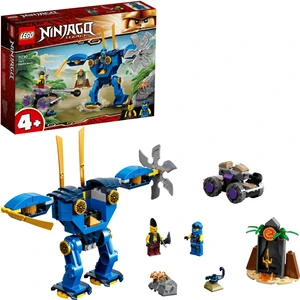 NINJAGO® Legacy Jay#in Elektro Makinesi 71740 Koleksiyonluk Minifigürler İçeren Ninja Yapım Oyuncağı (106 Parça)