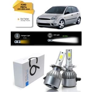 Ford Fiesta Sis Far Şimşek Etkili LED Xenon 1999-2008 Arası
