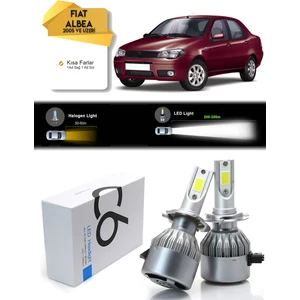 Fiat Albea Kısa Far LED Xenon Şimşek Etkili 2005 ve Üzeri