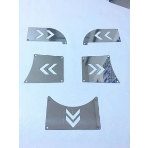 Tofaş Krom Set 5 Parça Çavuş Tofaş Tampon ve Marşpiyel Krom Set