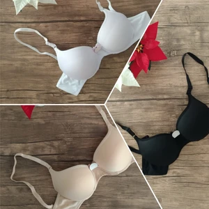 3'lü Günlük Dolgusuz/desteksiz Balenli Kadın Sütyen