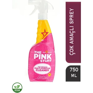 The Pink Stuff Mucizevi Oxi Leke Çıkarıcı Sprey 500 ml + Mucizevi Çok Amaçlı Temizleme Spreyi 750 ml