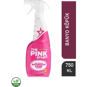The Pink Stuff Mucizevi Oxi Leke Çıkarıcı Sprey 500 ml + Mucizevi Banyo Köpük Temizleyici 750 ml