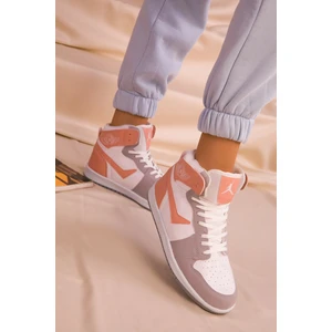 Buz Beyaz Kadın Sneaker 8070