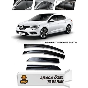Renault Megane 3 Stw Cam Rüzgarlığı 4lü