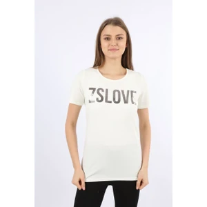 Banada Moda Baskılı Kısa Kollu T-Shirt