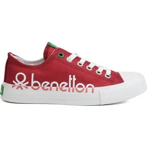 Benetton® | BN-30566 - 3374 Bordo - Kadın Spor Ayakkabı