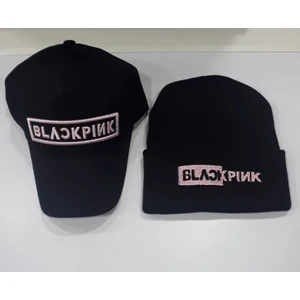 Blackpink Şapka Bere Ikili Kombin