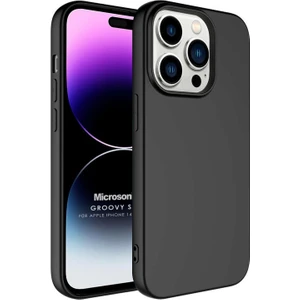 Apple iPhone 14 Pro Max Kılıf Groovy Soft Siyah