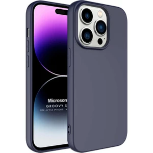 Apple iPhone 14 Pro Max Kılıf Groovy Soft Lacivert