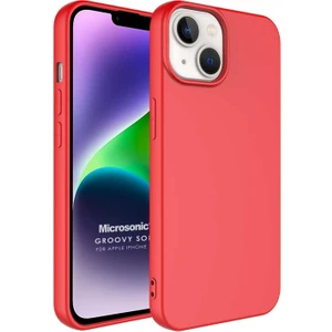 Apple iPhone 14 Plus Kılıf Groovy Soft Kırmızı