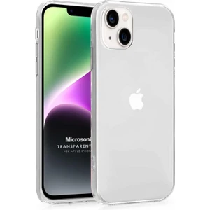 Apple iPhone 14 Kılıf Transparent Soft Beyaz