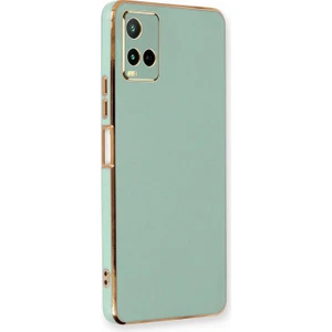 Vivo Y32 Kılıf Olive Plated Yeşil