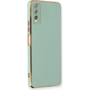 Vivo Y20S Kılıf Olive Plated Yeşil