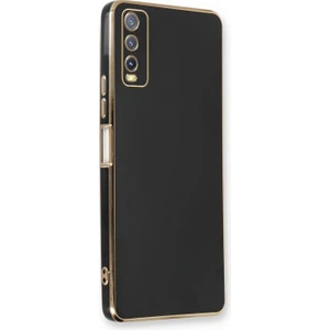 Vivo Y20S Kılıf Olive Plated Siyah