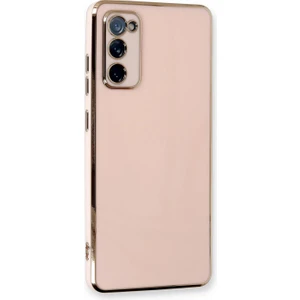 Samsung Galaxy S20 Fe Kılıf Olive Plated Pembe