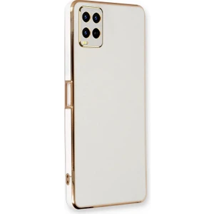 Oppo A54 4g Kılıf Olive Plated Beyaz