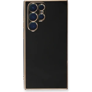 Samsung Galaxy S22 Ultra Kılıf Olive Plated Siyah