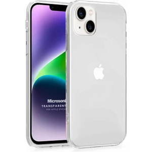 Apple iPhone 14 Plus Kılıf Transparent Soft Beyaz