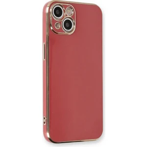 Apple iPhone 13 Kılıf Olive Plated Kırmızı