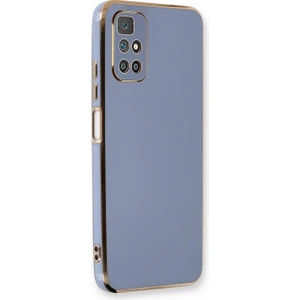 Xiaomi Redmi 10 Kılıf Olive Plated Lavanta Grisi
