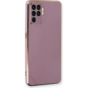 Oppo Reno 5 Lite Kılıf Olive Plated Lila