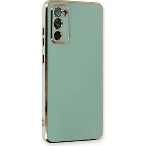 Samsung Galaxy S20 Fe Kılıf Olive Plated Yeşil