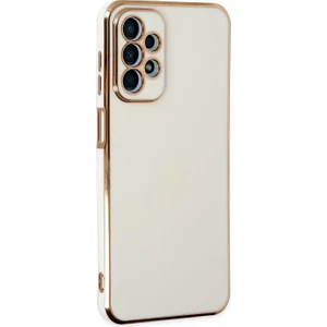 Samsung Galaxy A23 Kılıf Olive Plated Beyaz