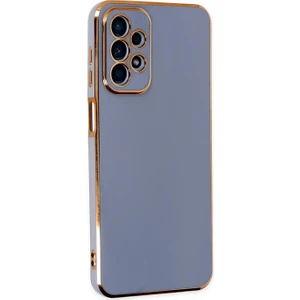 Samsung Galaxy A23 Kılıf Olive Plated Lavanta Grisi