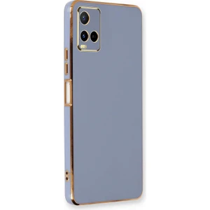 Vivo Y32 Kılıf Olive Plated Lavanta Grisi