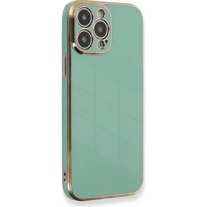 Apple iPhone 13 Pro Max Kılıf Olive Plated Yeşil