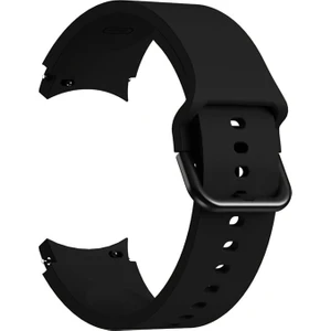 Samsung Galaxy Watch 5 40MM Kordon Solid Silicone Band Siyah