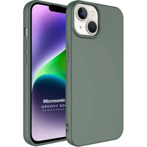 Apple iPhone 14 Plus Kılıf Groovy Soft Koyu Yeşil