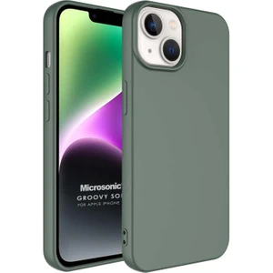 Apple iPhone 14 Kılıf Groovy Soft Koyu Yeşil