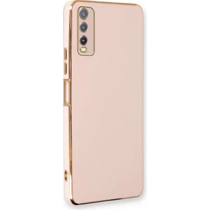Vivo Y11S Kılıf Olive Plated Pembe