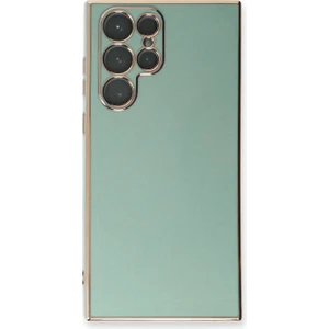 Samsung Galaxy S22 Ultra Kılıf Olive Plated Yeşil